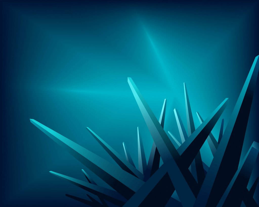 Blue Thorn Chromebook Background Wallpaper