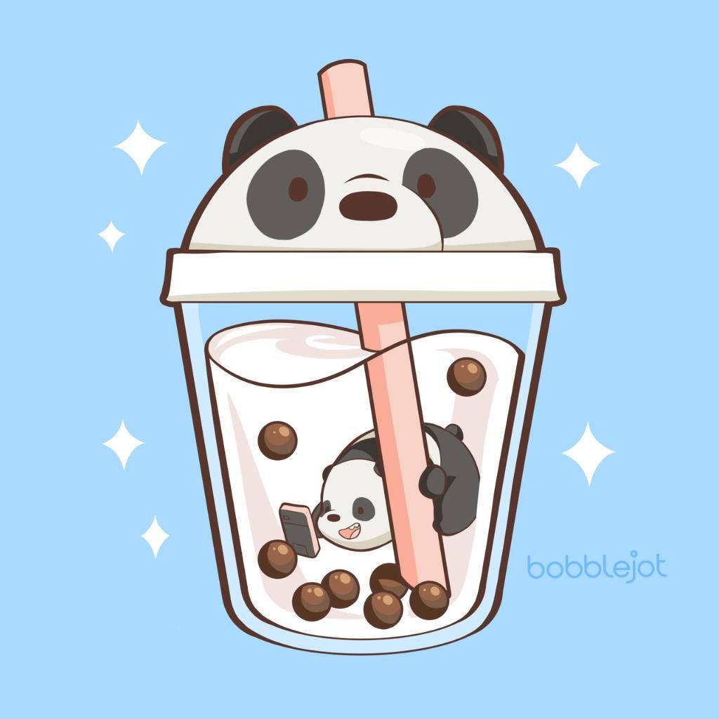 Boba Panda We Bare Bears Wallpaper