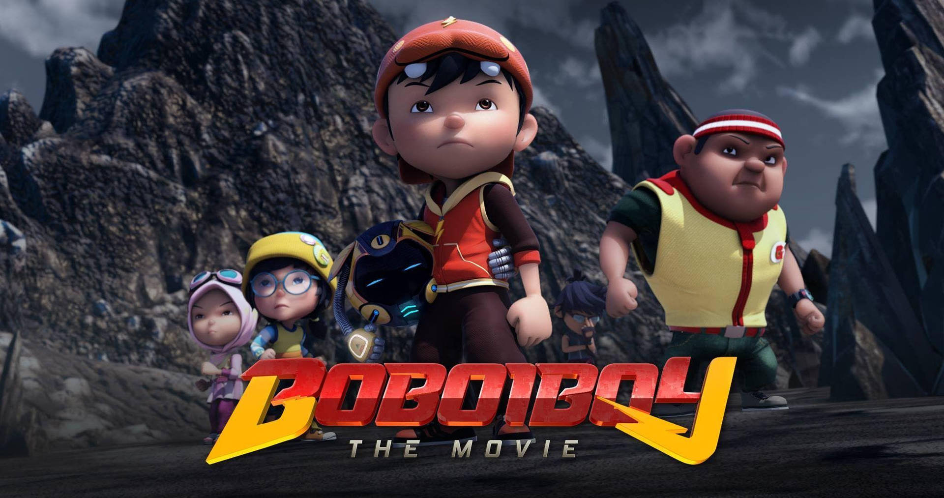 Boboiboy And Friends The Movie Poster Wallpaper