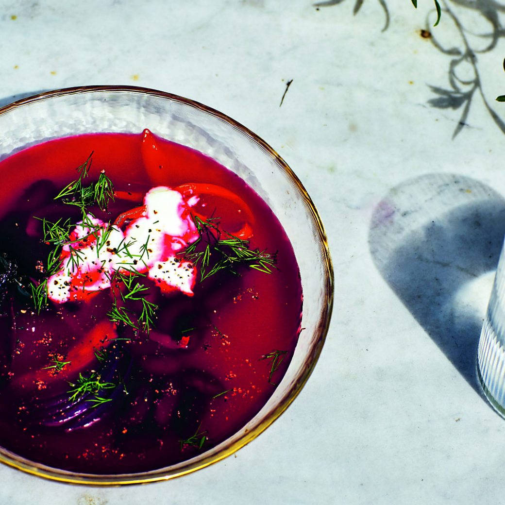 Borscht Purple Cabbage Wallpaper