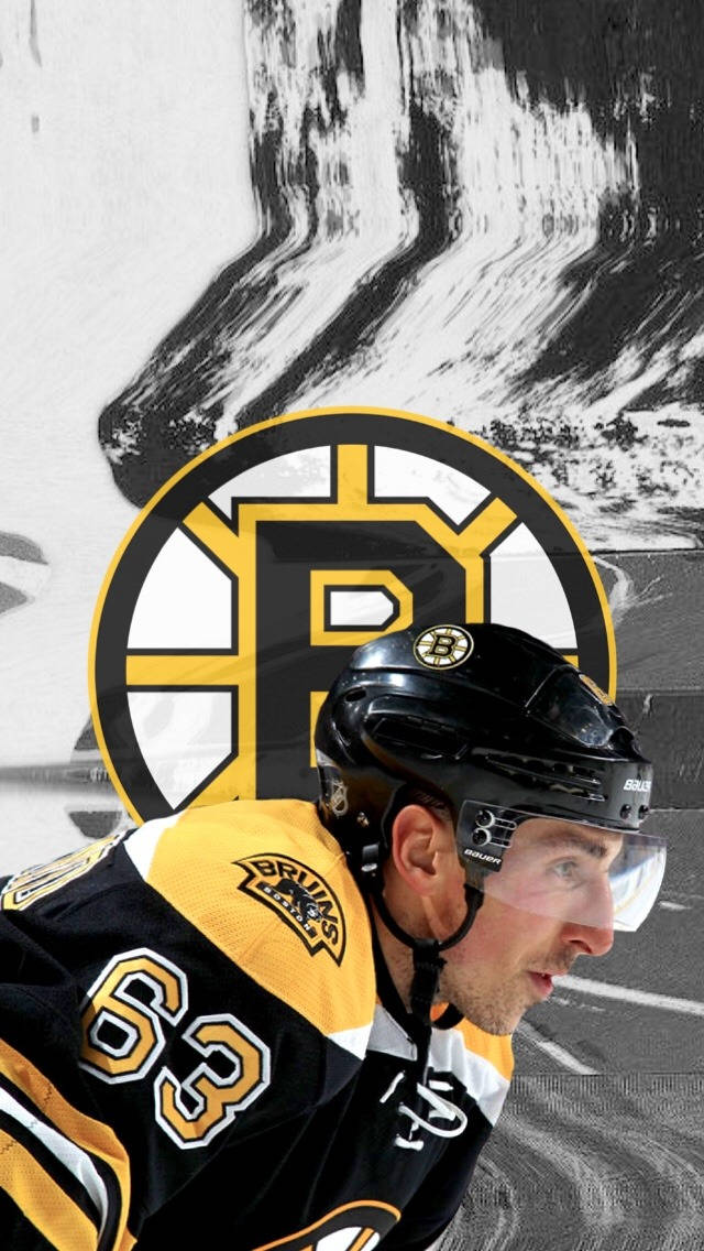 Brad Marchand Of Boston Bruins In Action Wallpaper