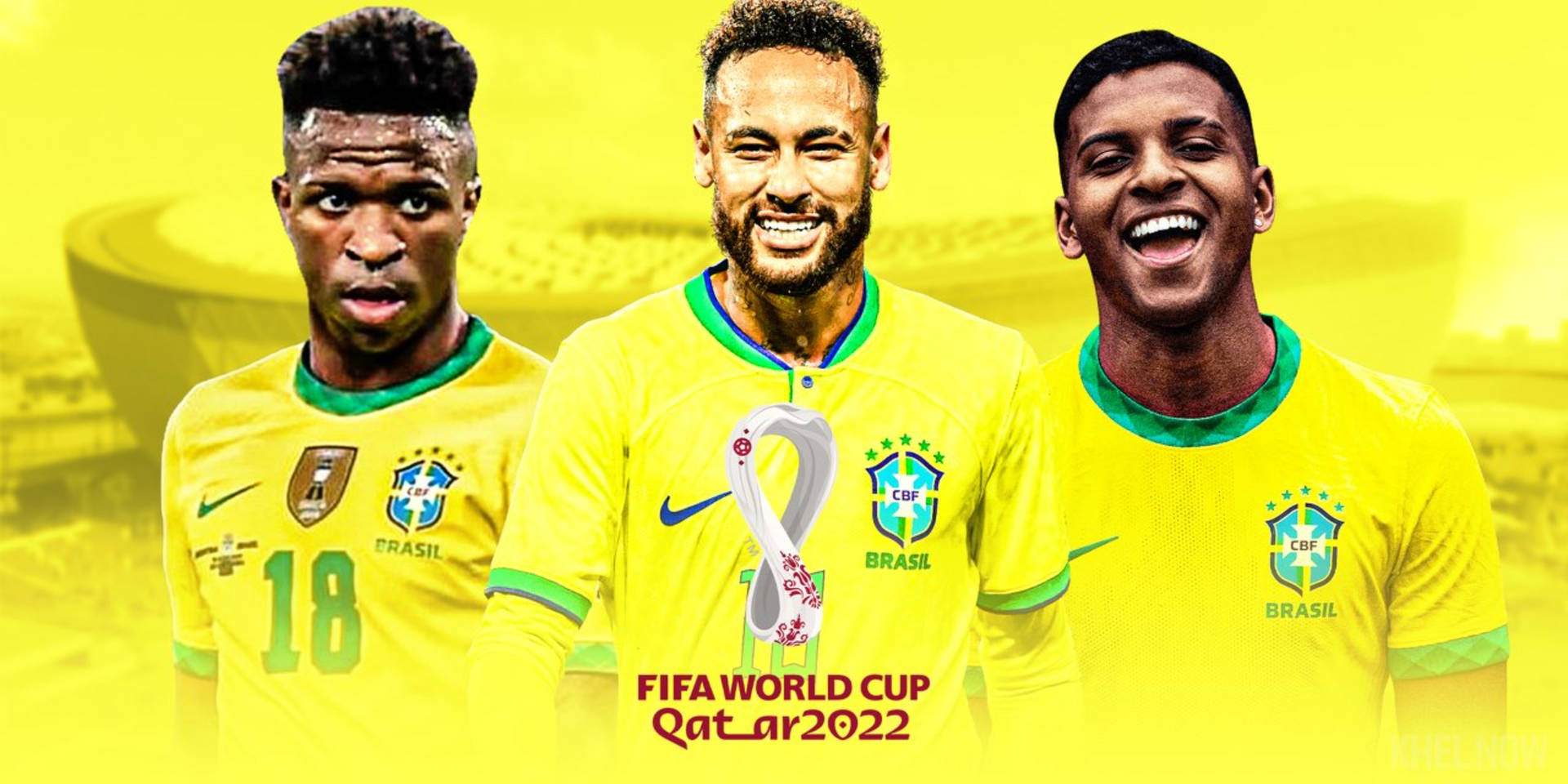 Brazil National Football Team Fifa World Cup 2022 Wallpaper