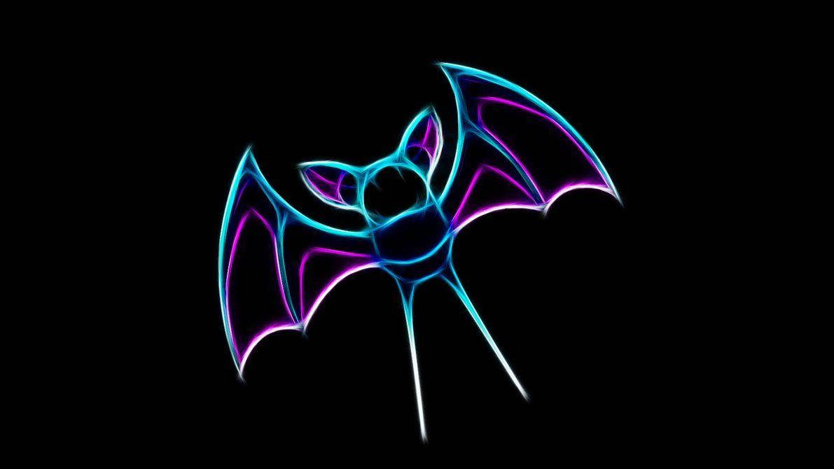 Bright Lines Zubat Wallpaper