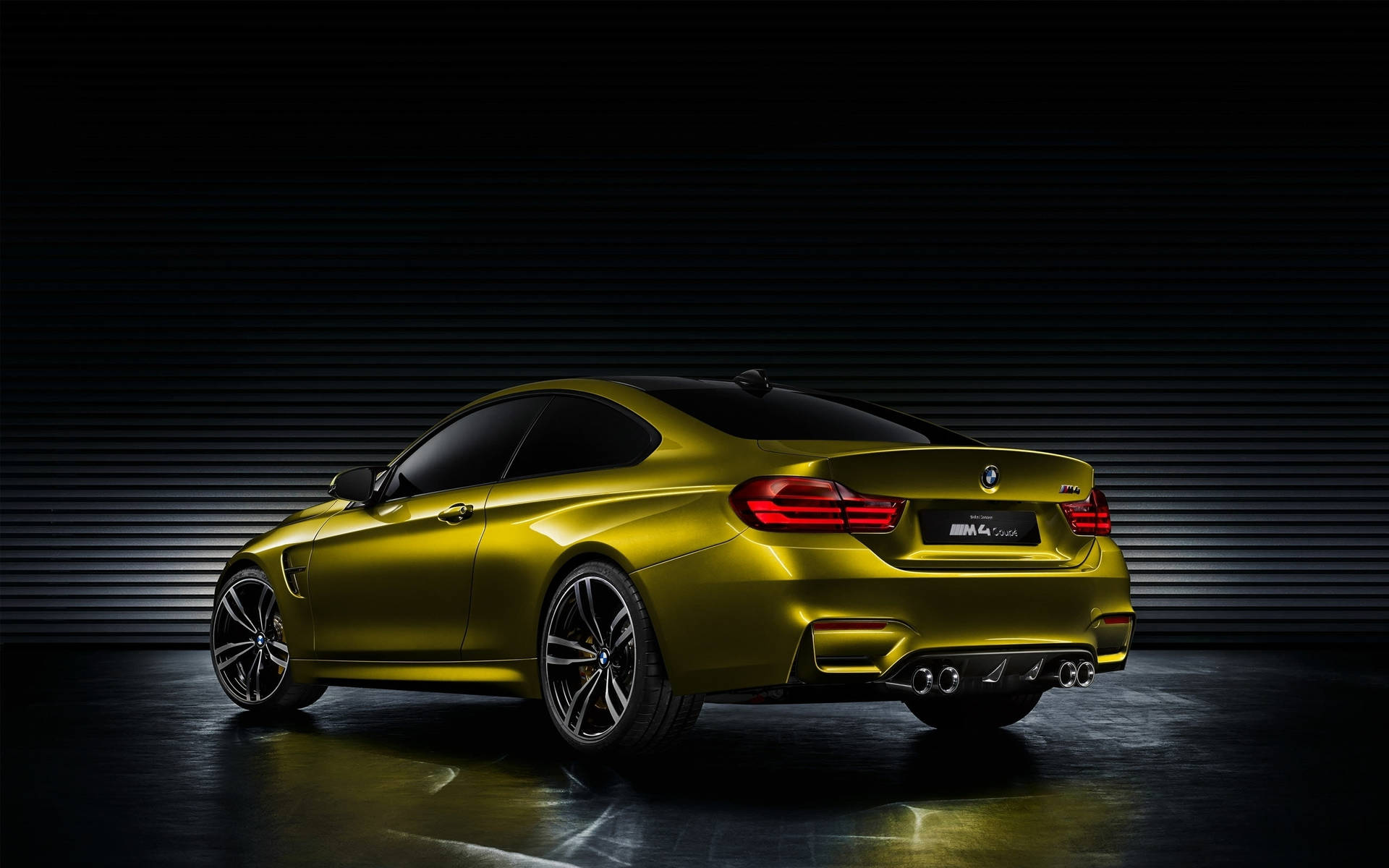 Bright Yellow Bmw Laptop Wallpaper