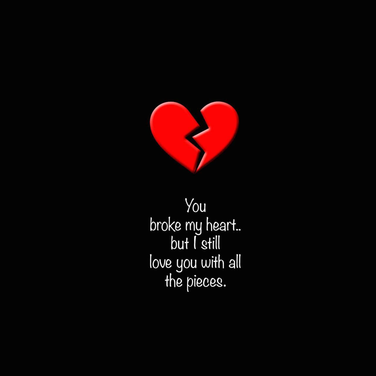 Broken Heart Quotes Wallpaper