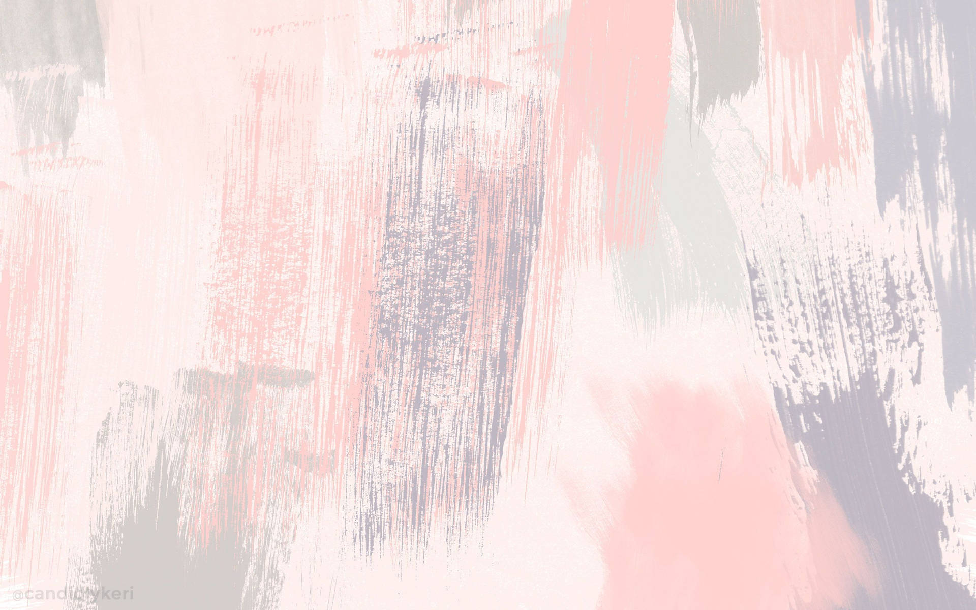 Brush Strokes Pastel Desktop Wallpaper