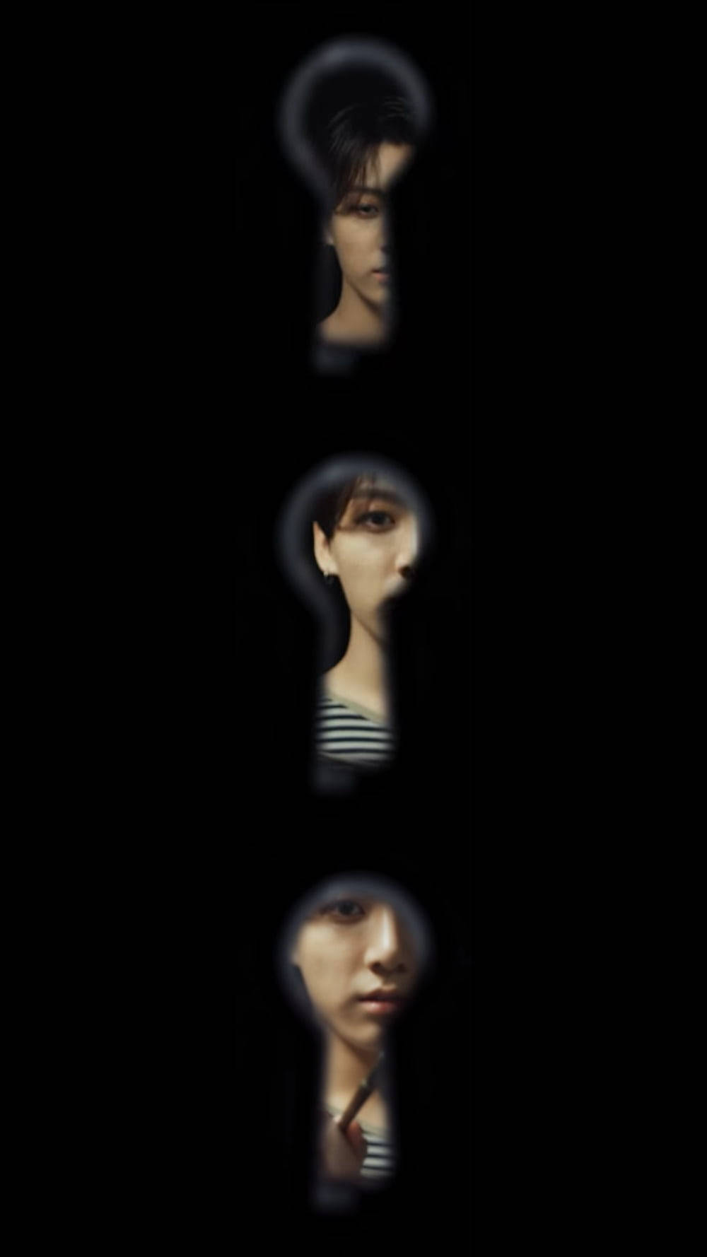 Bts Fake Love Keyhole Wallpaper