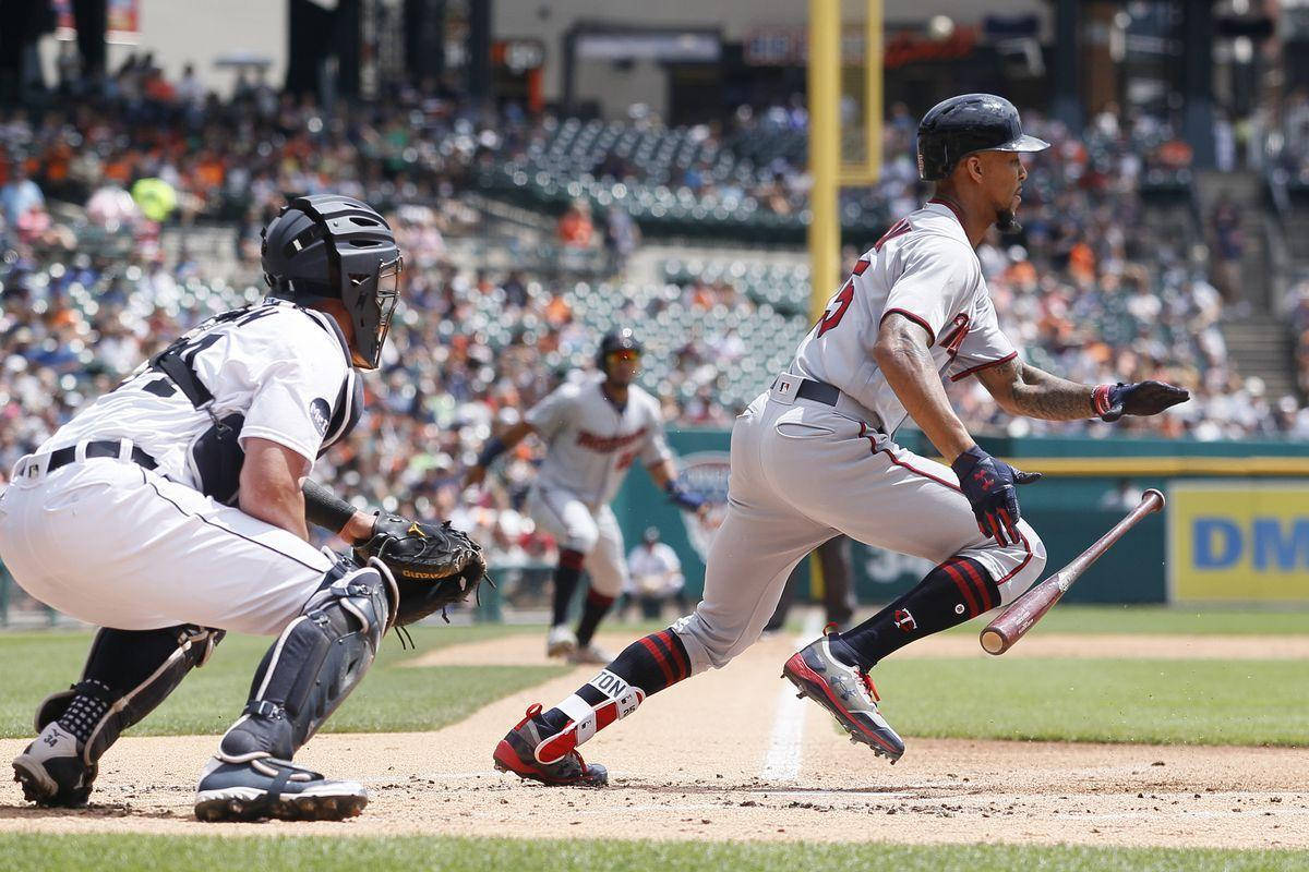 Byron Buxton Running From Homebase Wallpaper