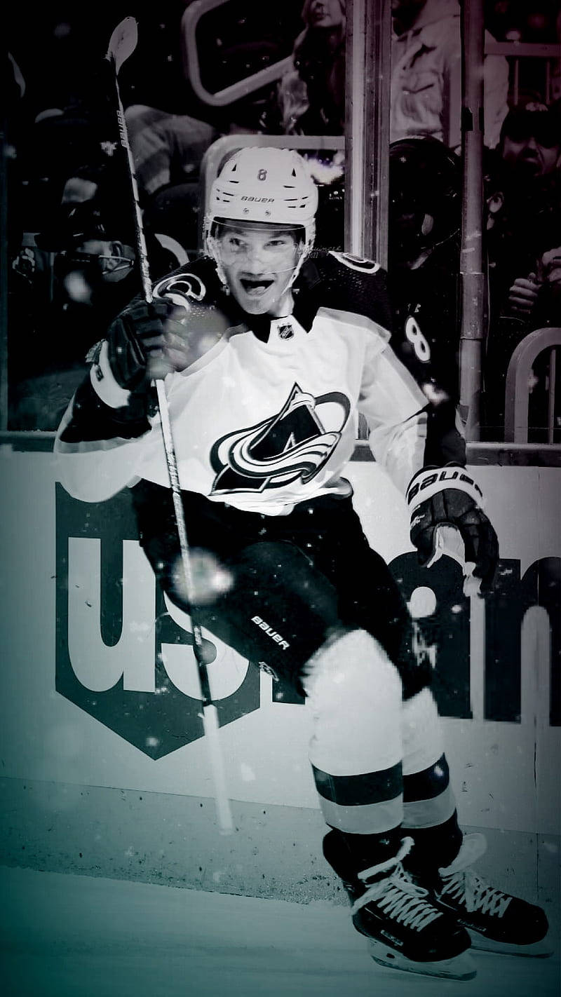 Cale Makar Classy Retro Edit Wallpaper