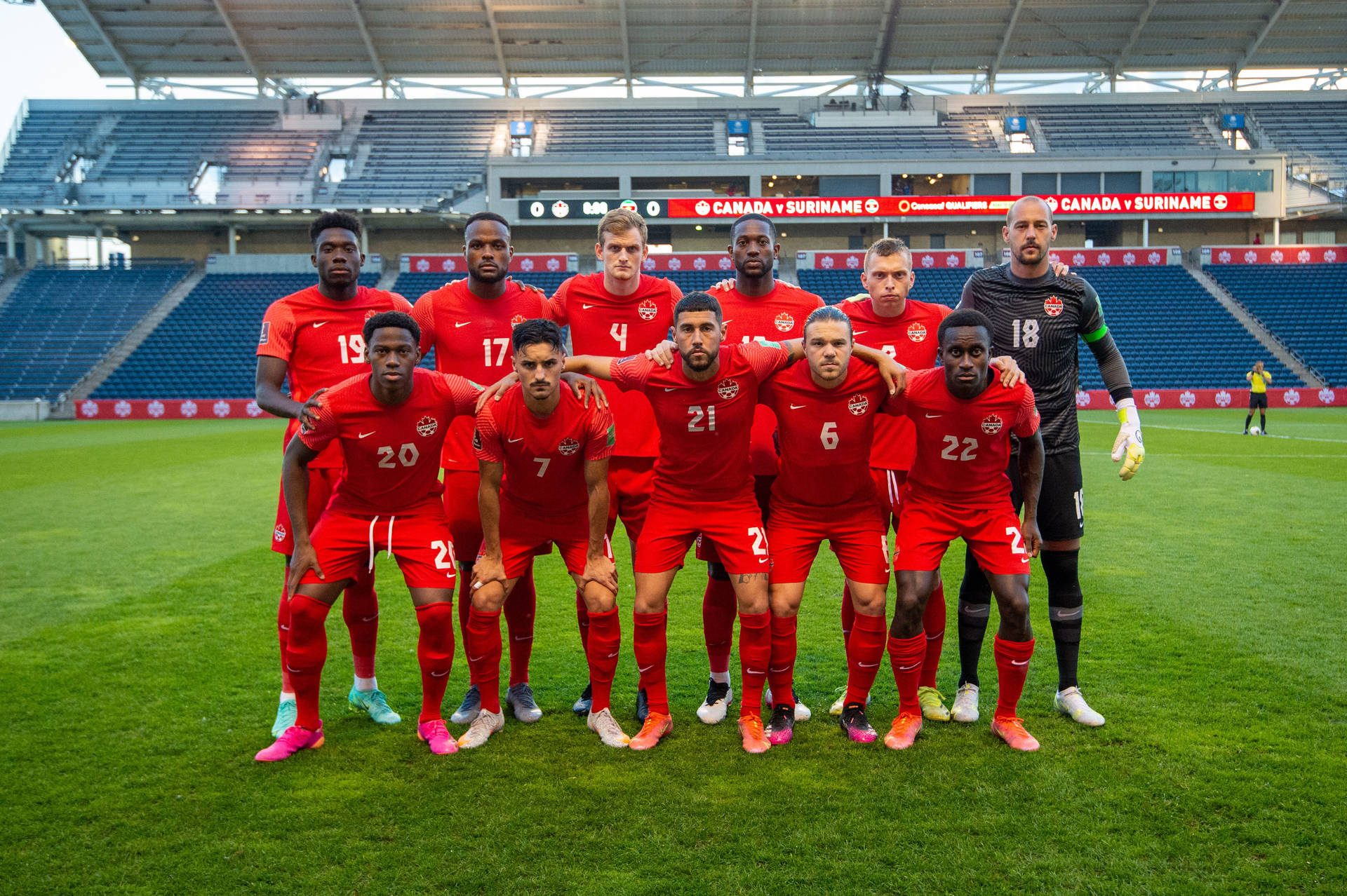 Canada National Football Team Stadium Field Wallpaper