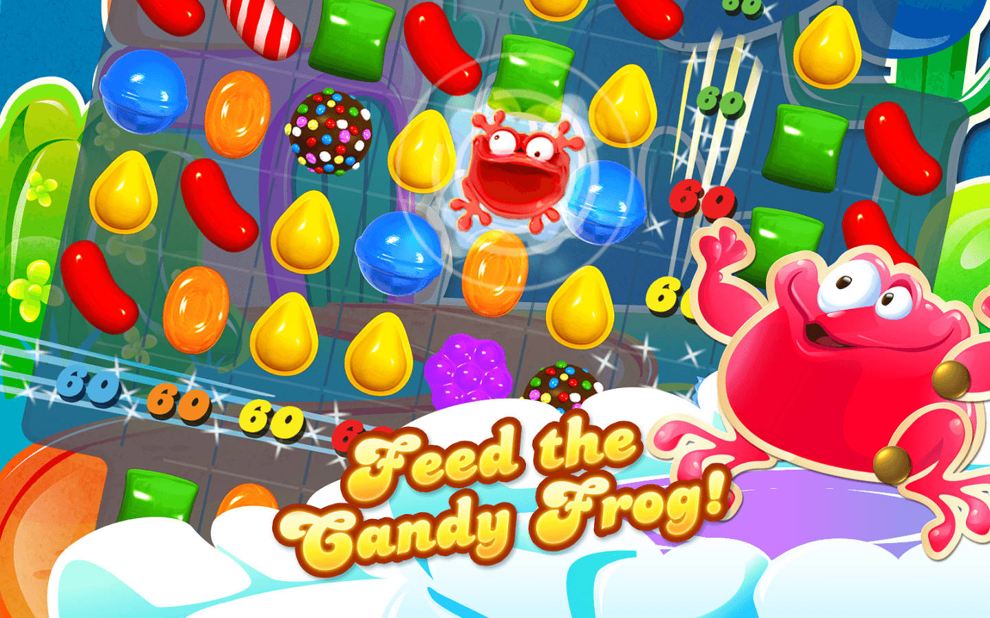 Candy Crush Saga Candy Frog Wallpaper