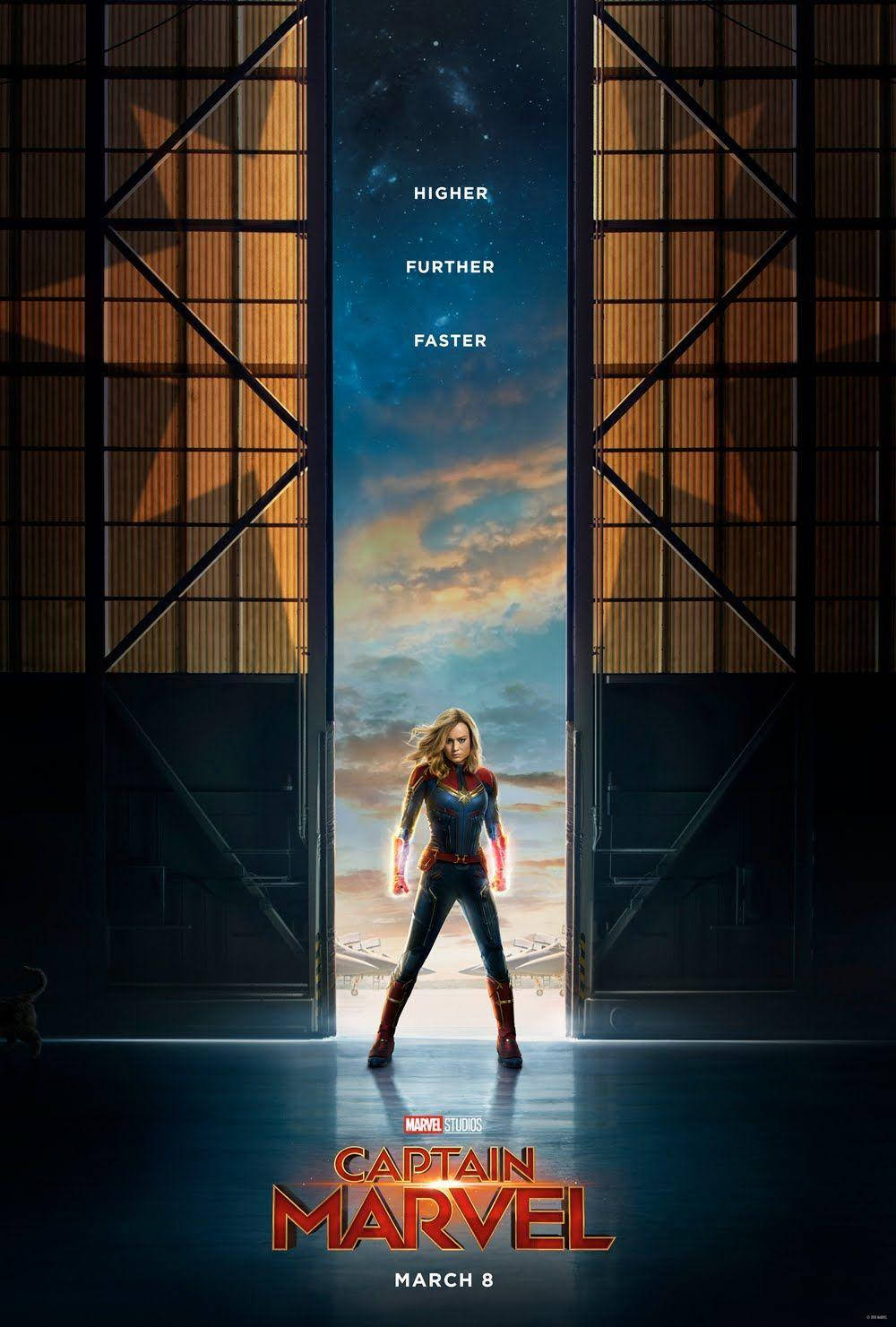 Captain Marvel Poster Wallpaper