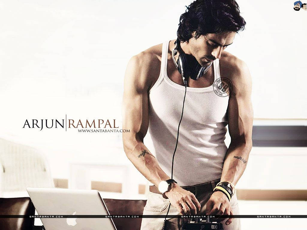 Caption: Arjun Rampal - The Epitome Of Indian Cinema Wallpaper