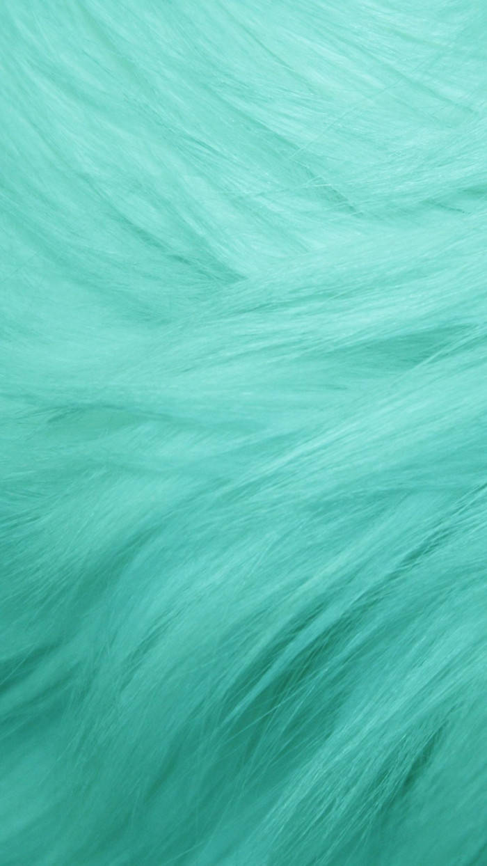 Caption: Embracing Serenity With Pastel Green Aesthetic Hair Wallpaper