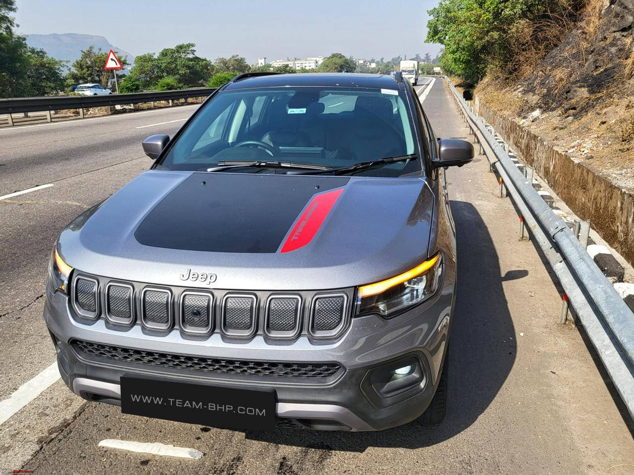 Caption: Rugged Adventure: The Jeep Compass Wallpaper