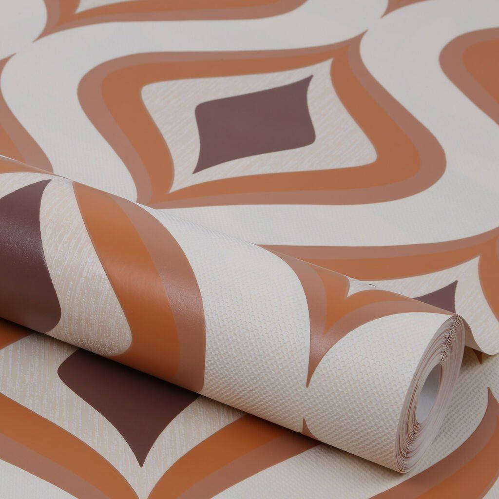 Captivating Geometric Tan Aesthetic Wallpaper Wallpaper