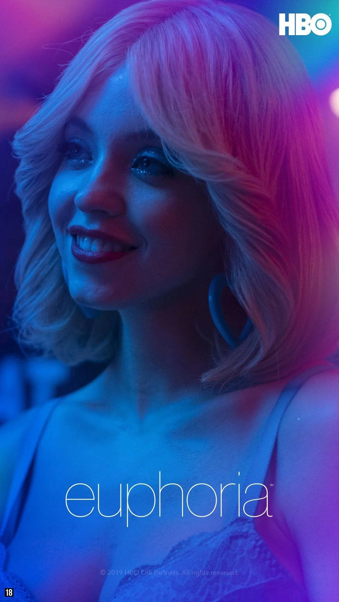 Cassie Howard On Euphoria Hbo Series Poster Wallpaper