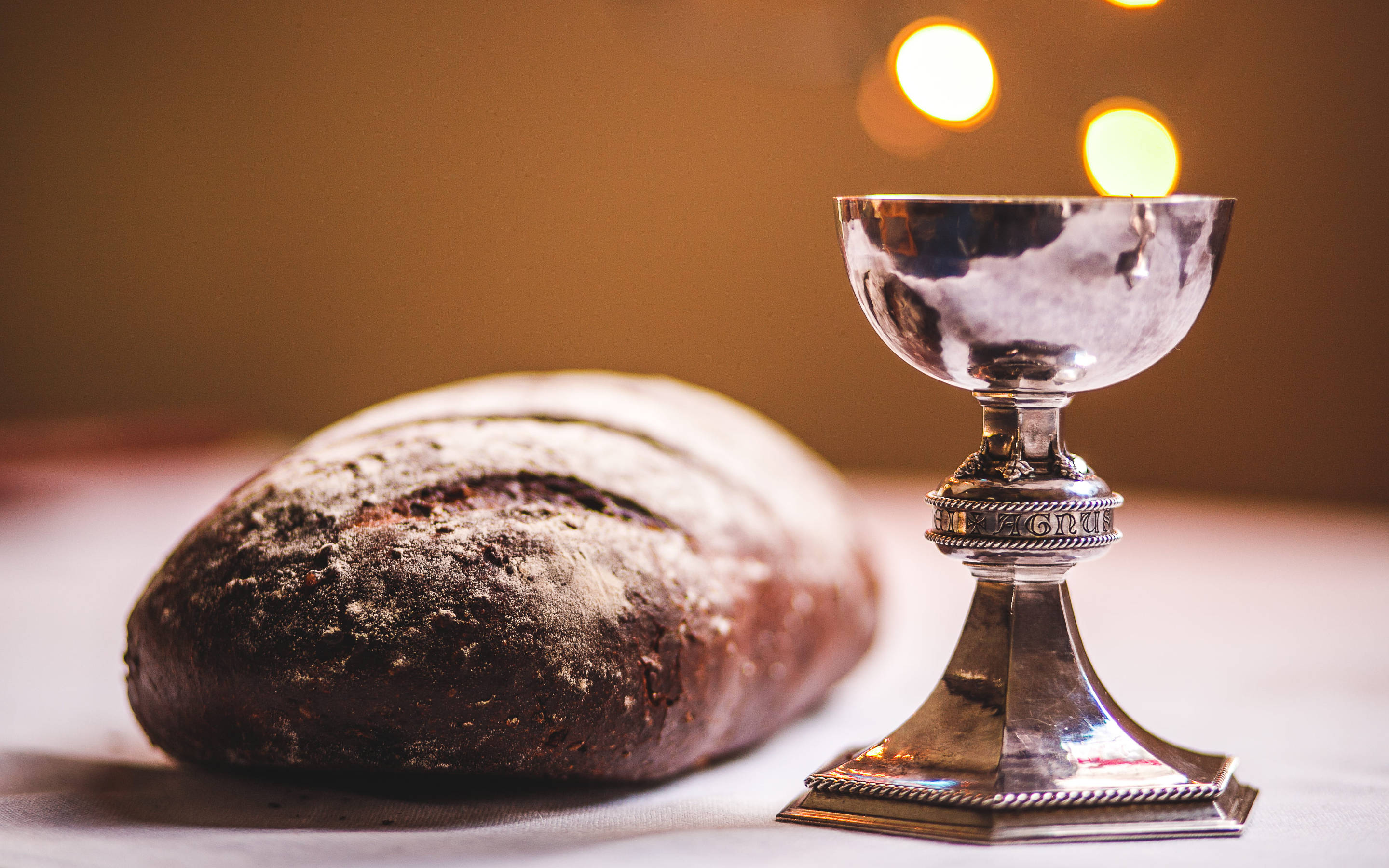 Catholic Bread And Wine Wallpaper