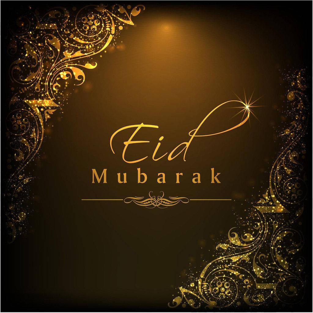 Celebrating Eid Mubarak - Festive Background Wallpaper