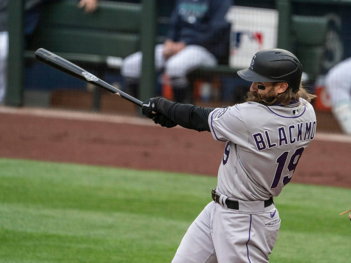 Charlie Blackmon Powerful Swing Wallpaper