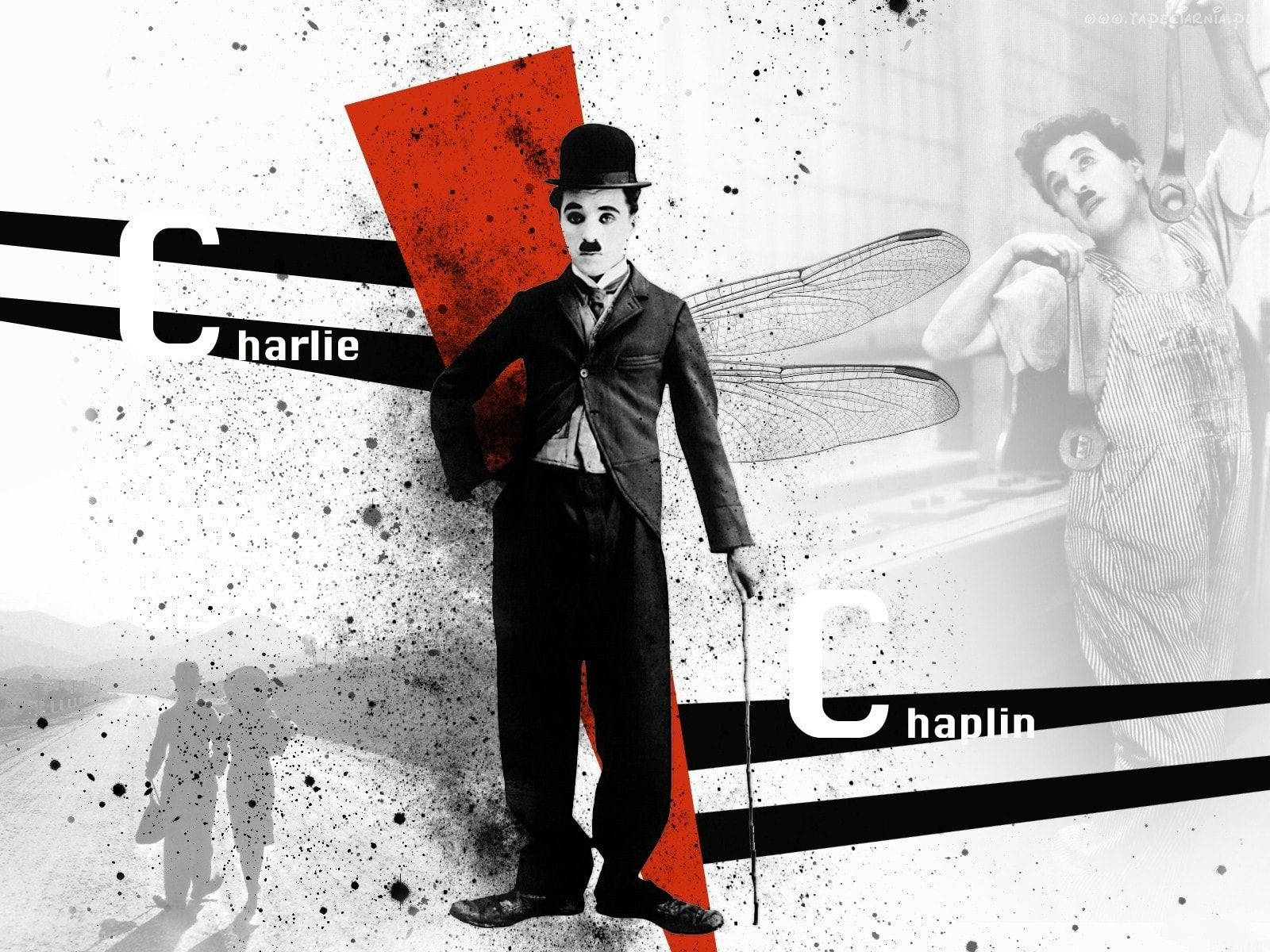 Charlie Chaplin - The Iconic Entertainer Wallpaper