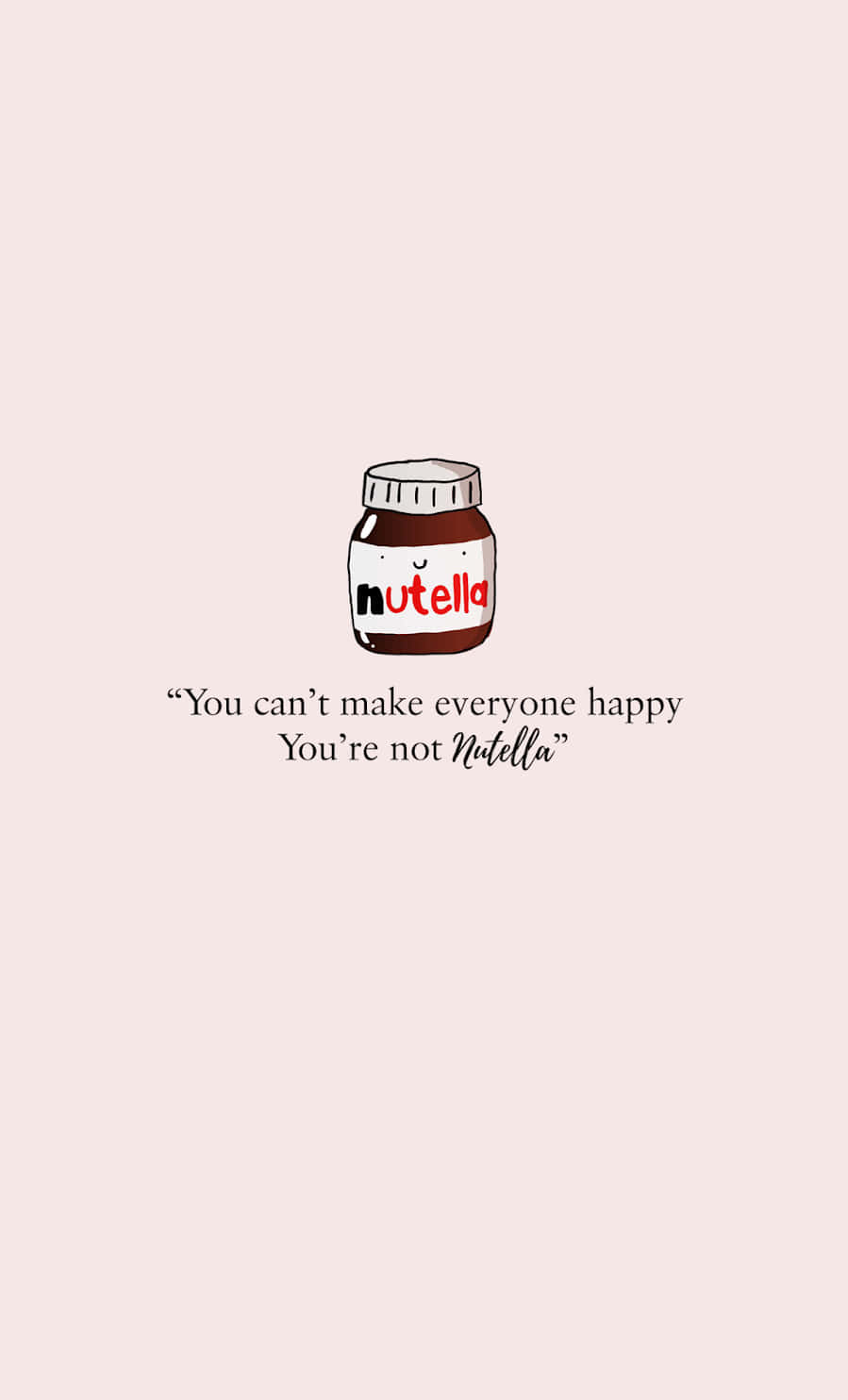 Cheeky Nutella Wallpaper