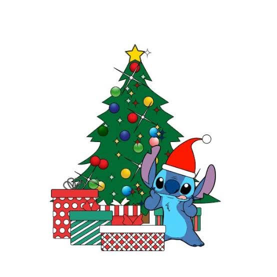 Christmas Tree Stitch Aesthetic Wallpaper