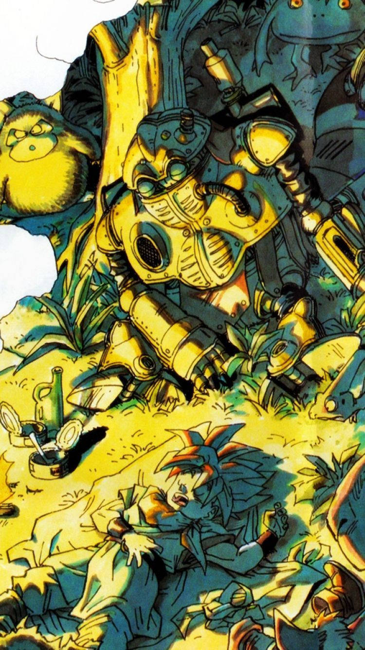 Chrono Trigger Chrono And Robo Wallpaper