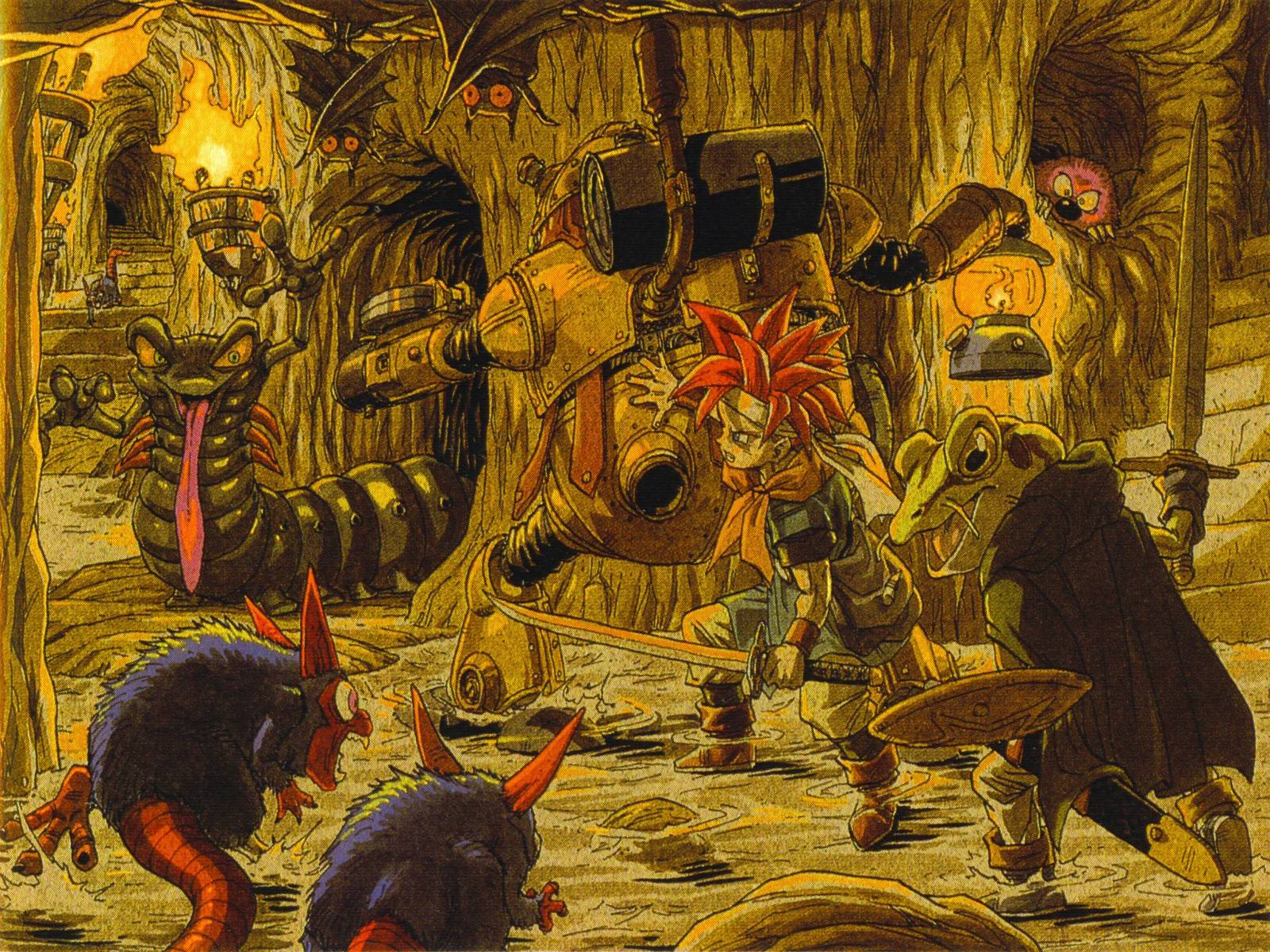 Chrono Trigger Monster's Lair Wallpaper