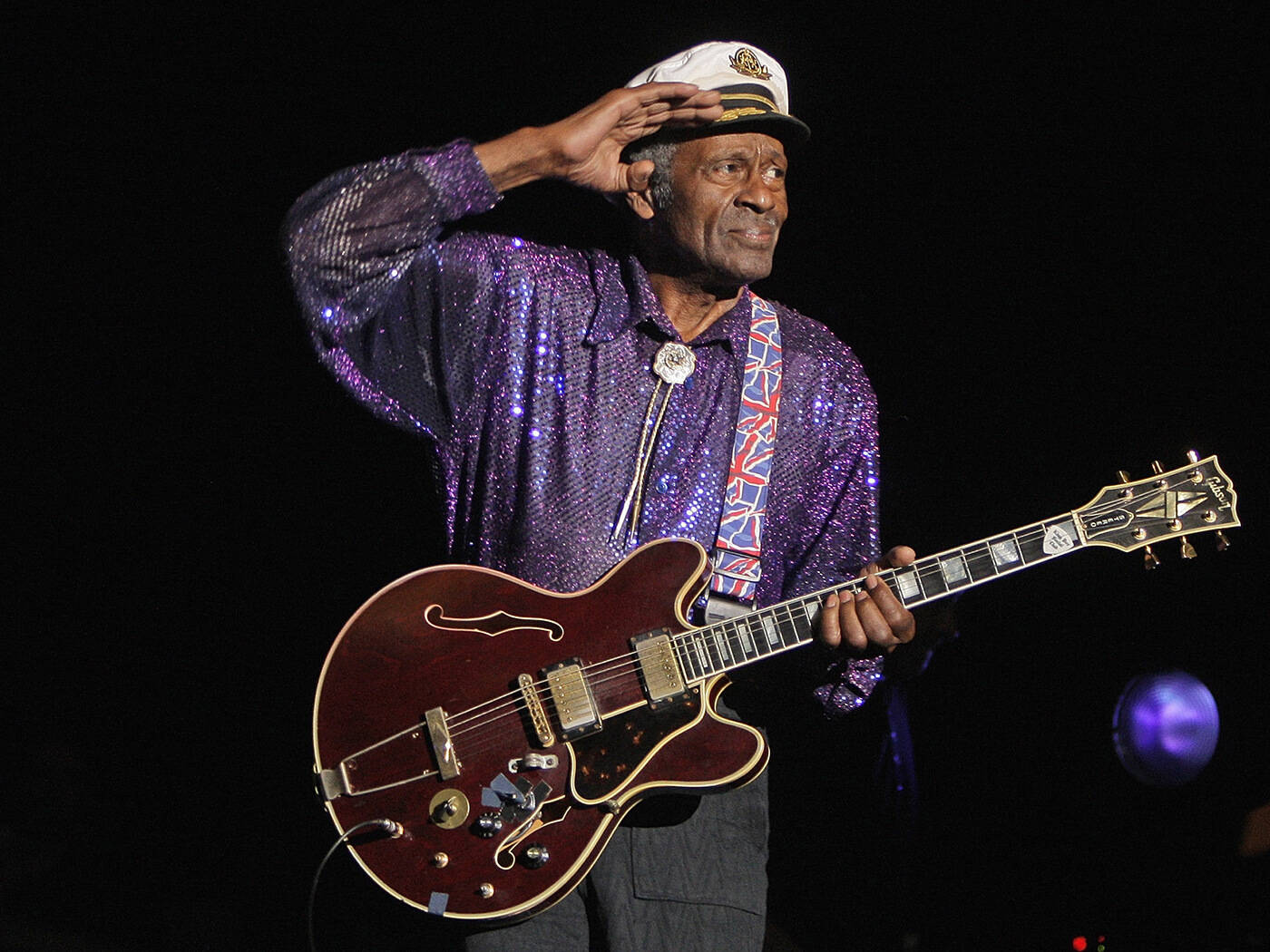 Chuck Berry Salute Wallpaper