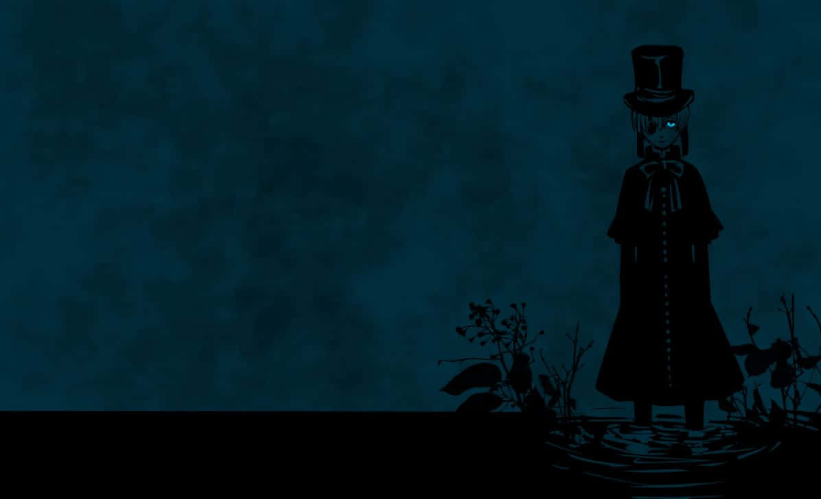 Ciel Phantomhive In Pensive Mood Wallpaper