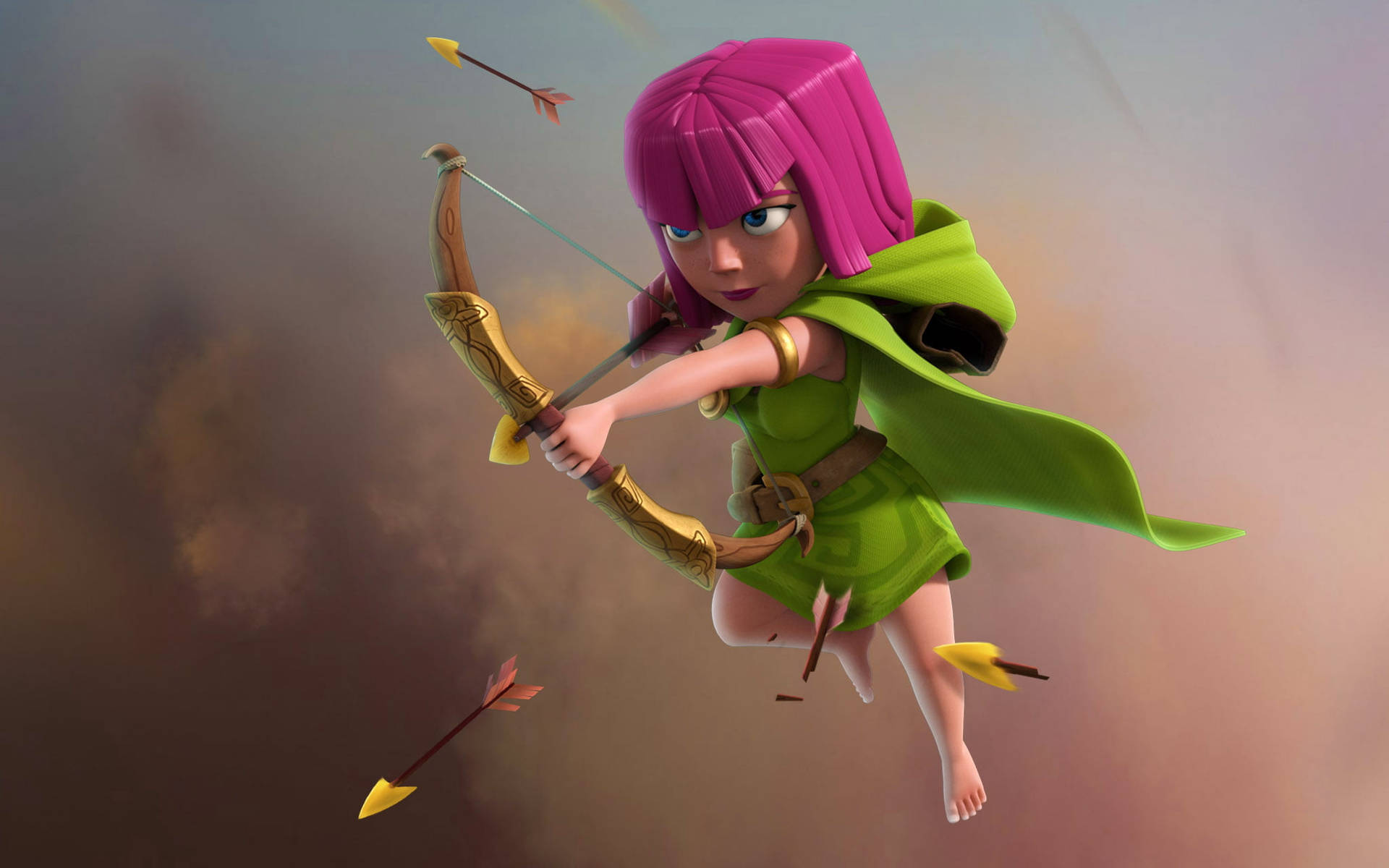 Clash Of Clans Archer Wallpaper