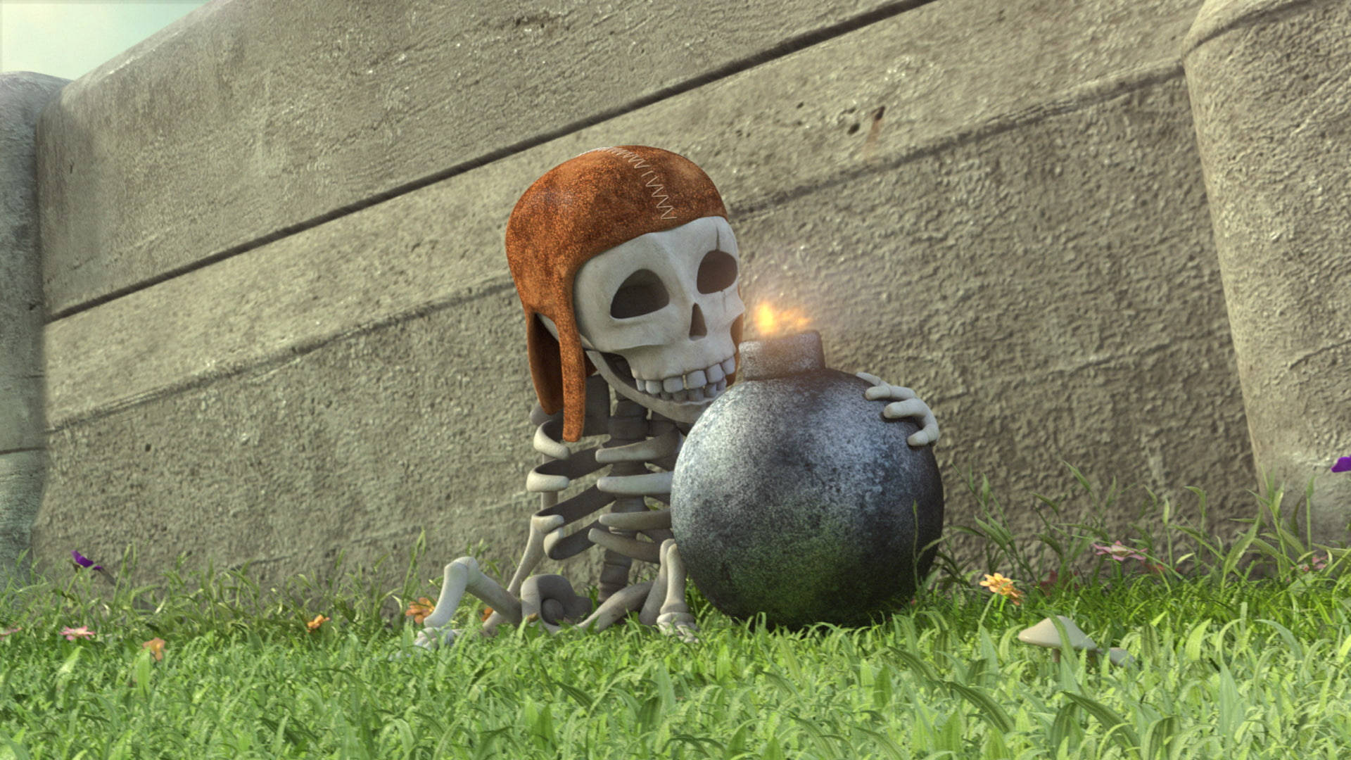 Clash Of Clans Wall Breaker Wallpaper