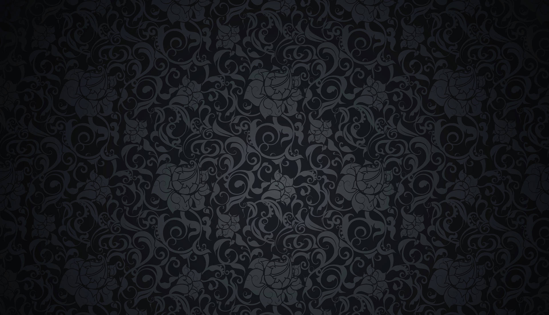 Classic Retro Floral Pattern Wallpaper