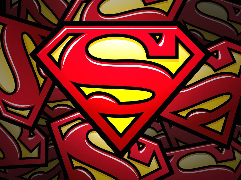 Classic Superman Symbol Iphone Wallpaper