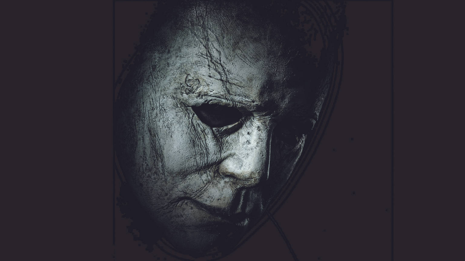 Close Up Michael Myers Mask Wallpaper