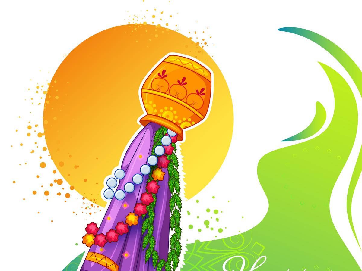 Colorful Gudi Padwa Artwork Wallpaper