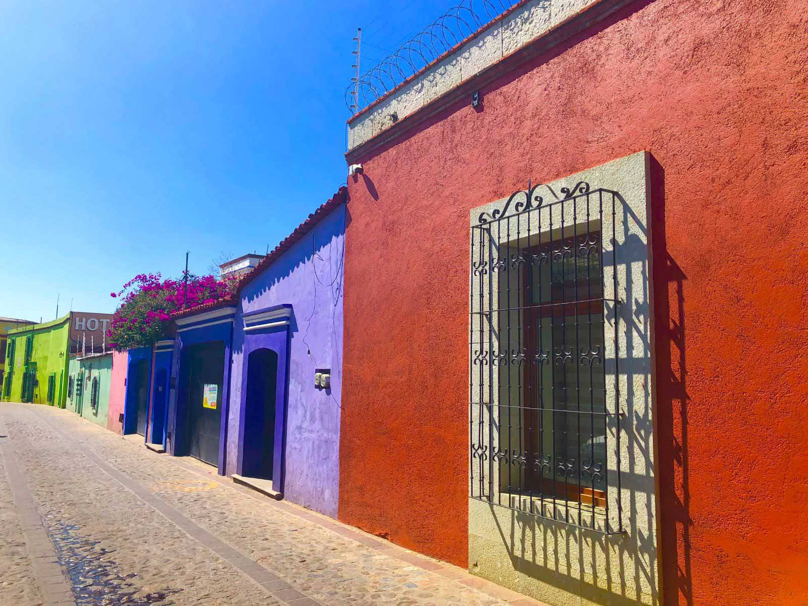 Colorful Walls In Oaxaca Wallpaper