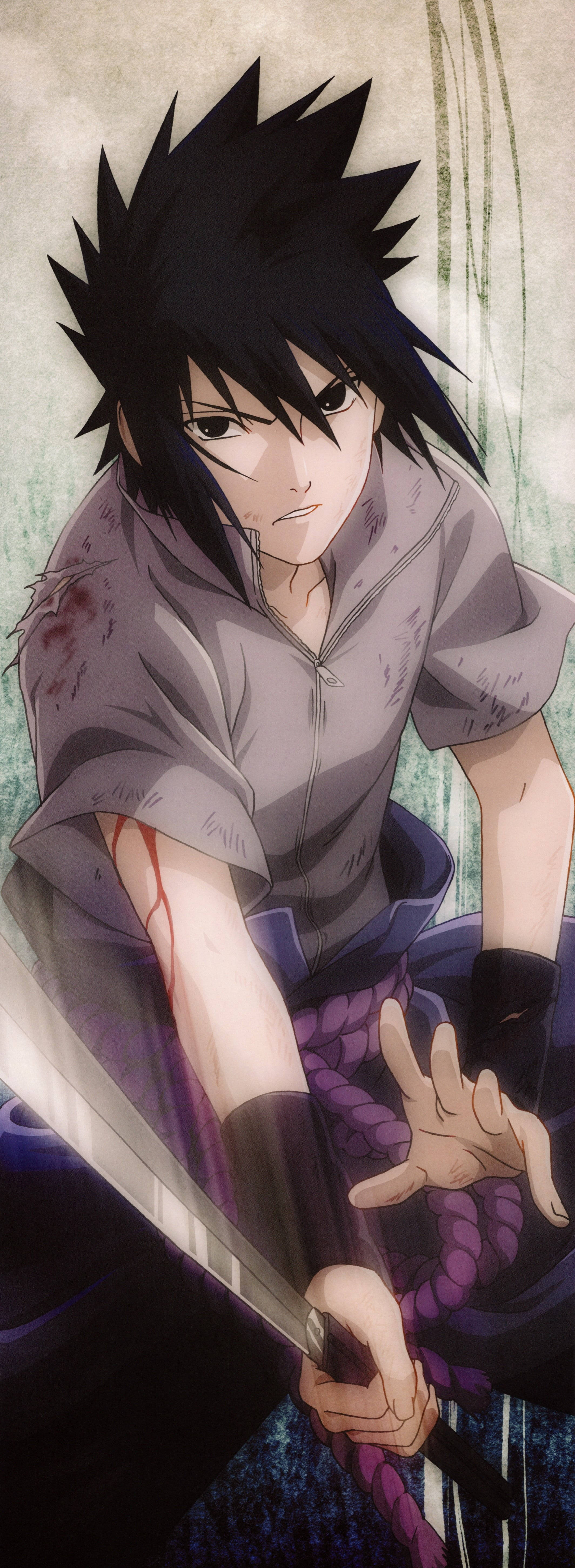 Cool Anime Boy Pfp Sasuke Uchiha Wallpaper