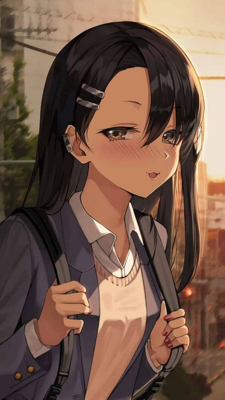 Cool Anime Girl Pfp Nagatoro San Wallpaper