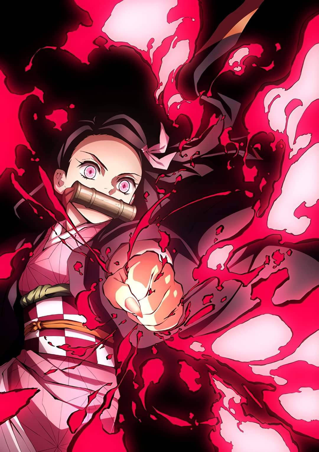 Cool Anime Girl Pfp Nezuko Kamado Wallpaper