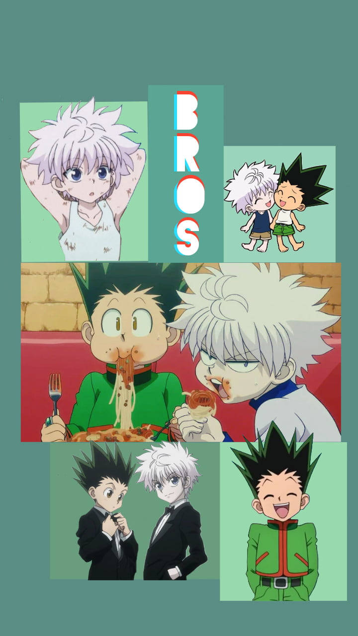 Cool Bros Gon And Killua Wallpaper