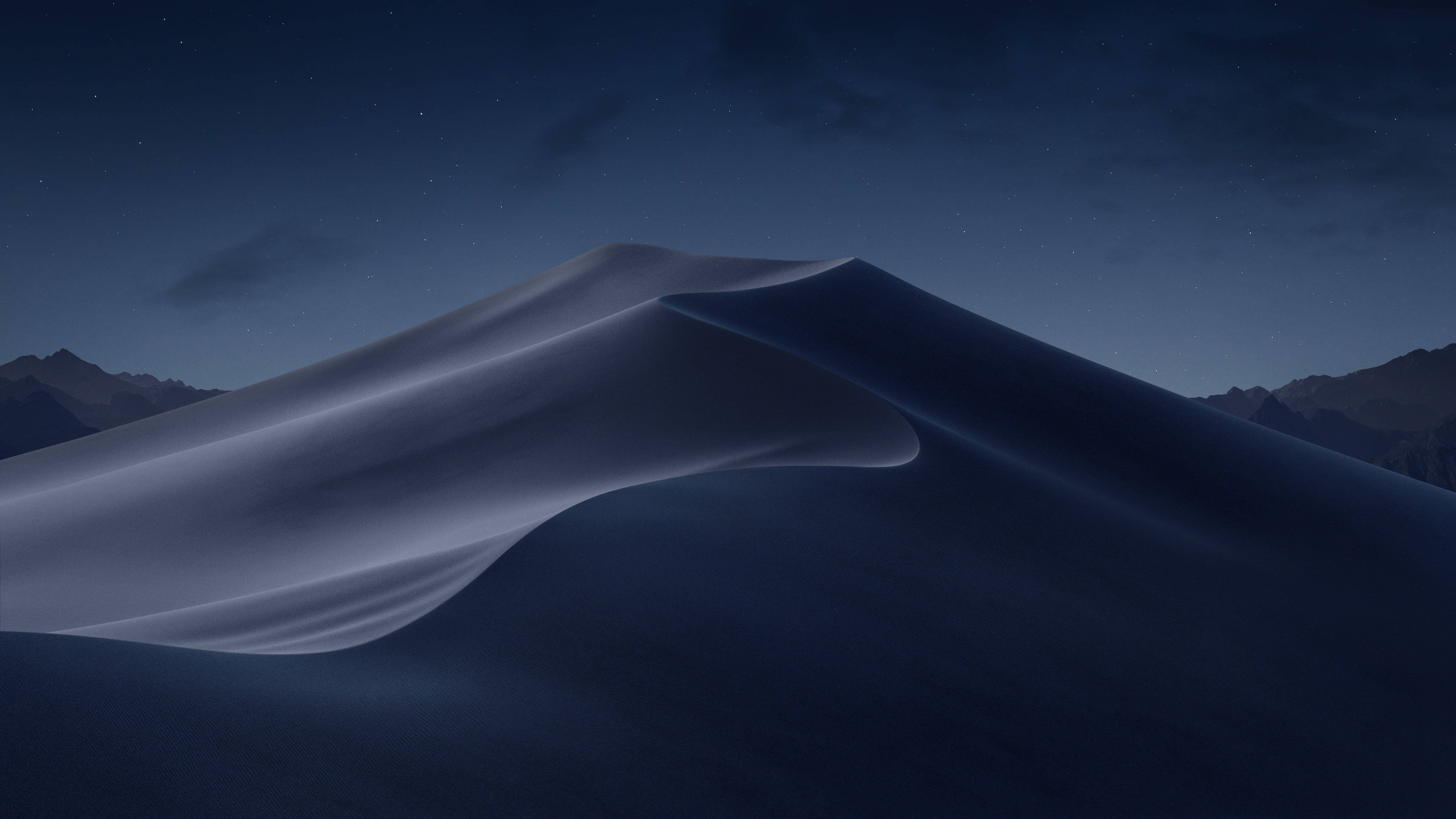 Cool Dunes At Dusk Tablet Wallpaper