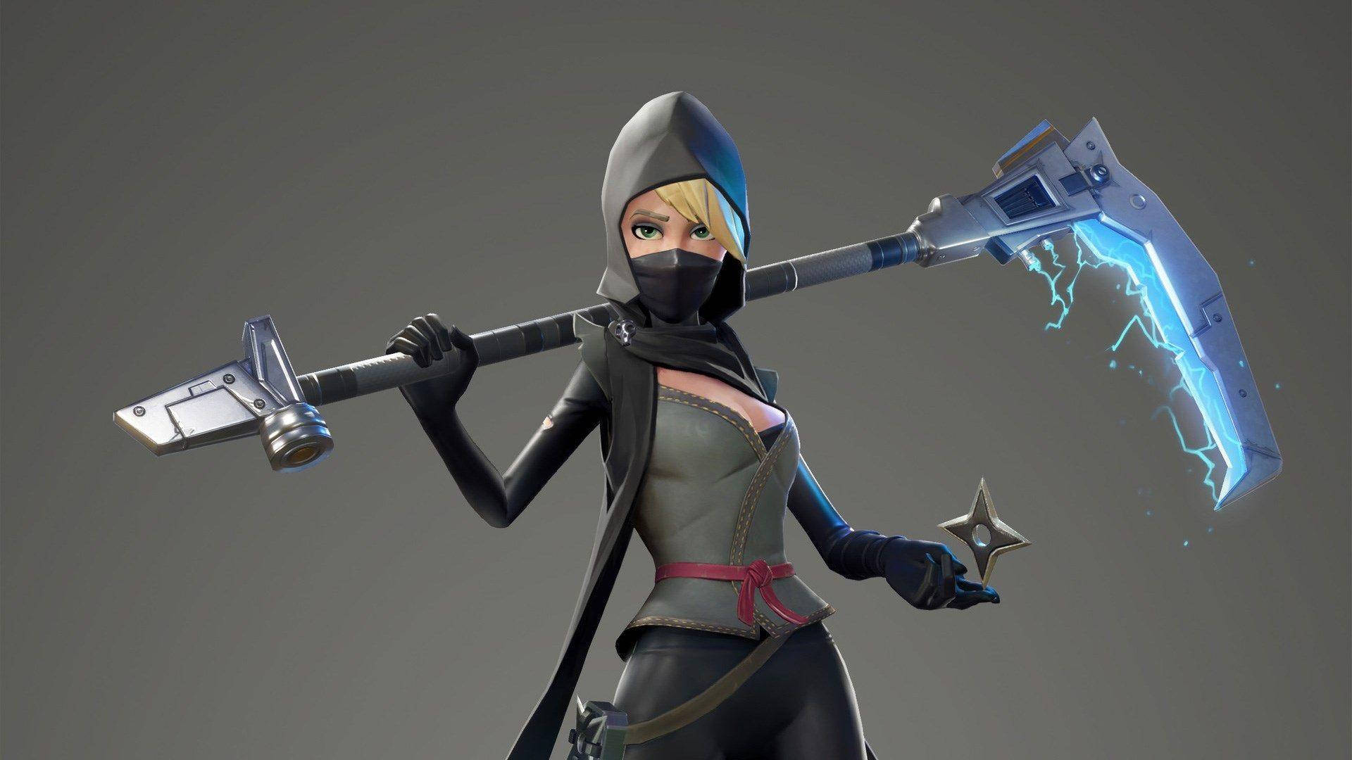 Cool Female Fortnite Skin Wallpaper