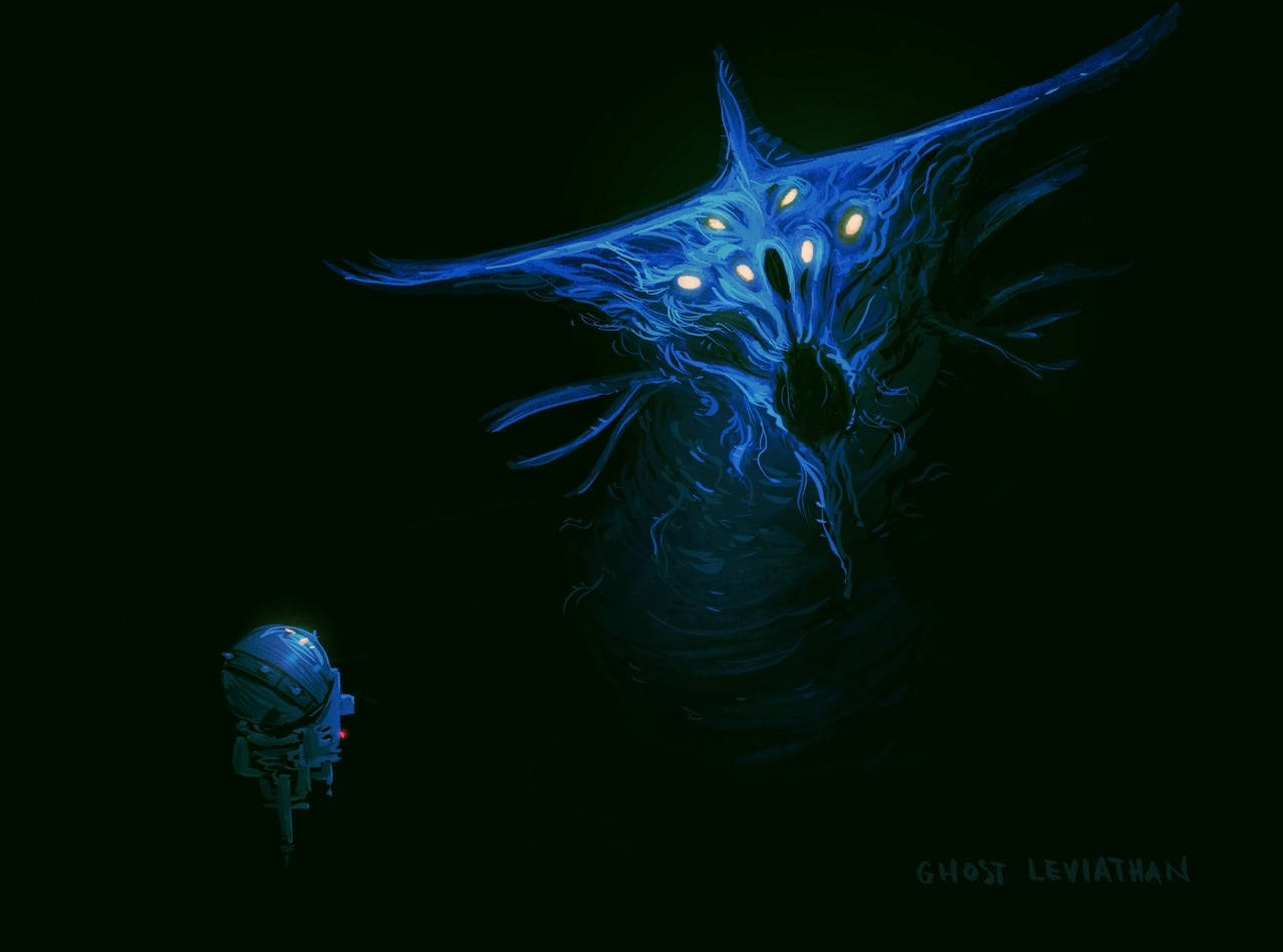Cool Ghost Leviathan Art Wallpaper