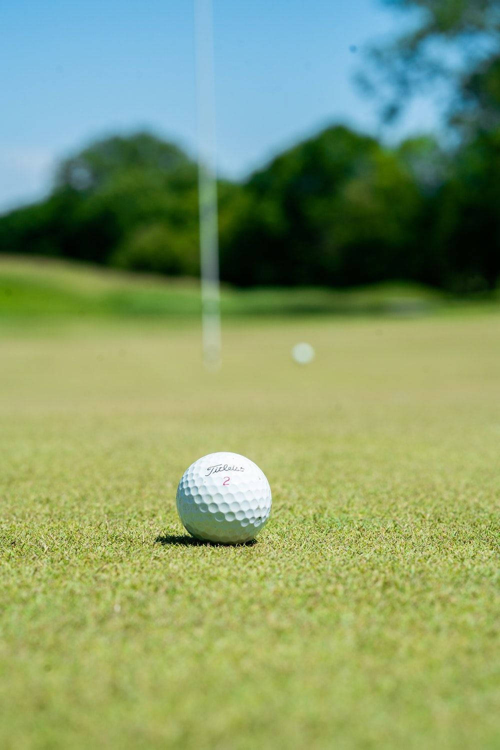 Cool Golf Ball Portrait Tilt Shift Lens Shot Wallpaper