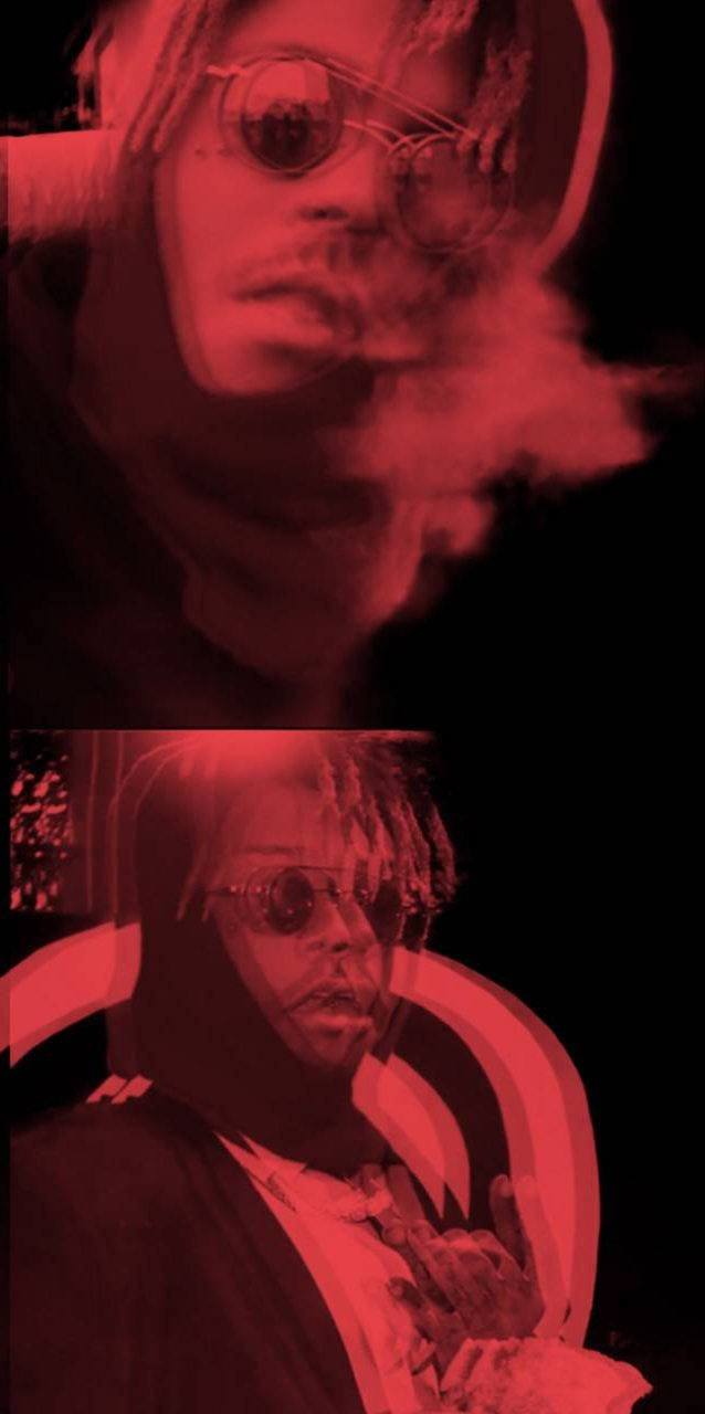 Cool Juice Wrld Trippy Wallpaper