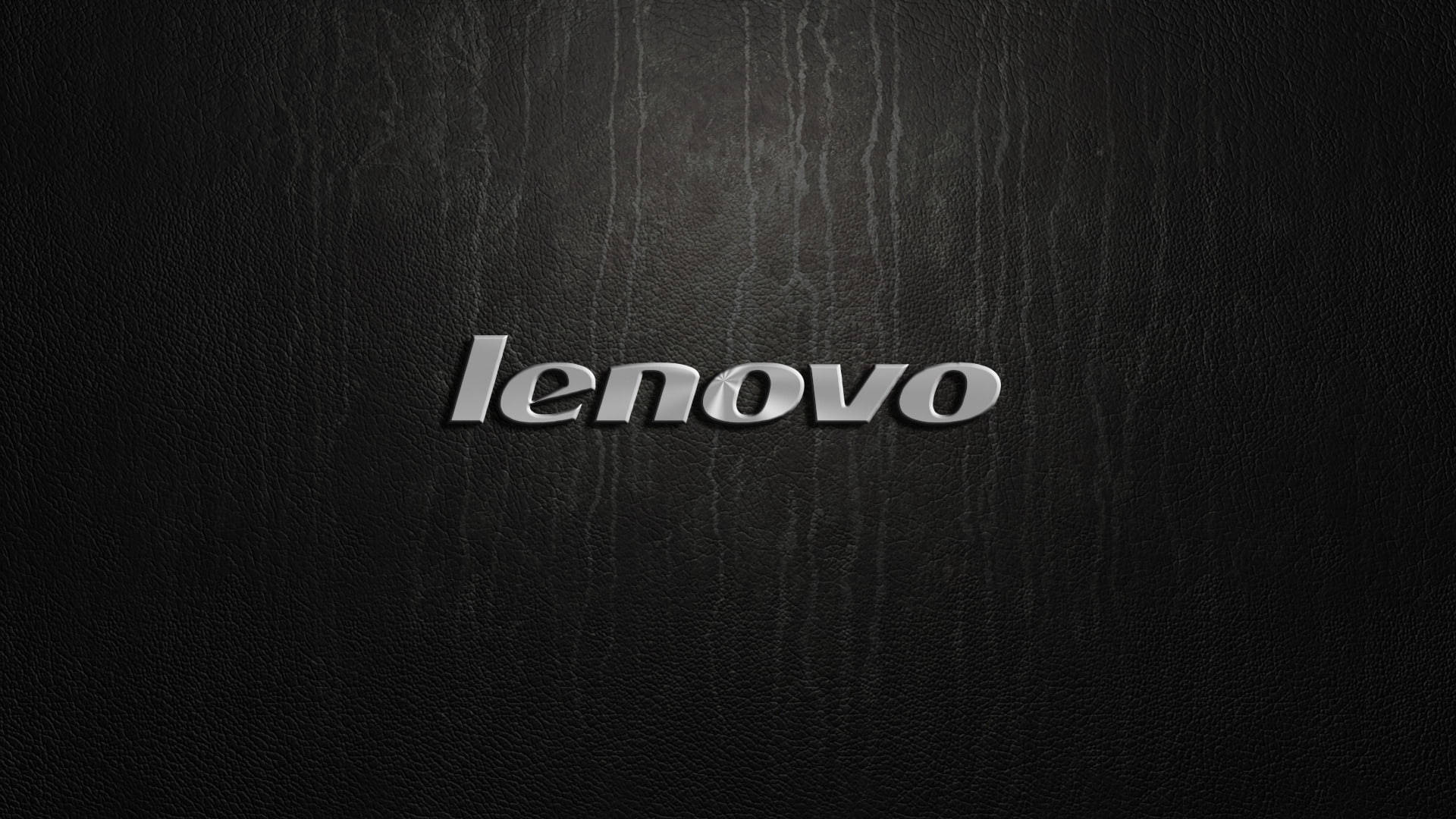 Cool Metallic Lenovo Official Logo Wallpaper