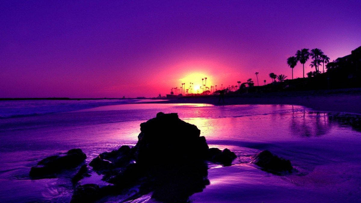 Coolest Purple Sky Wallpaper