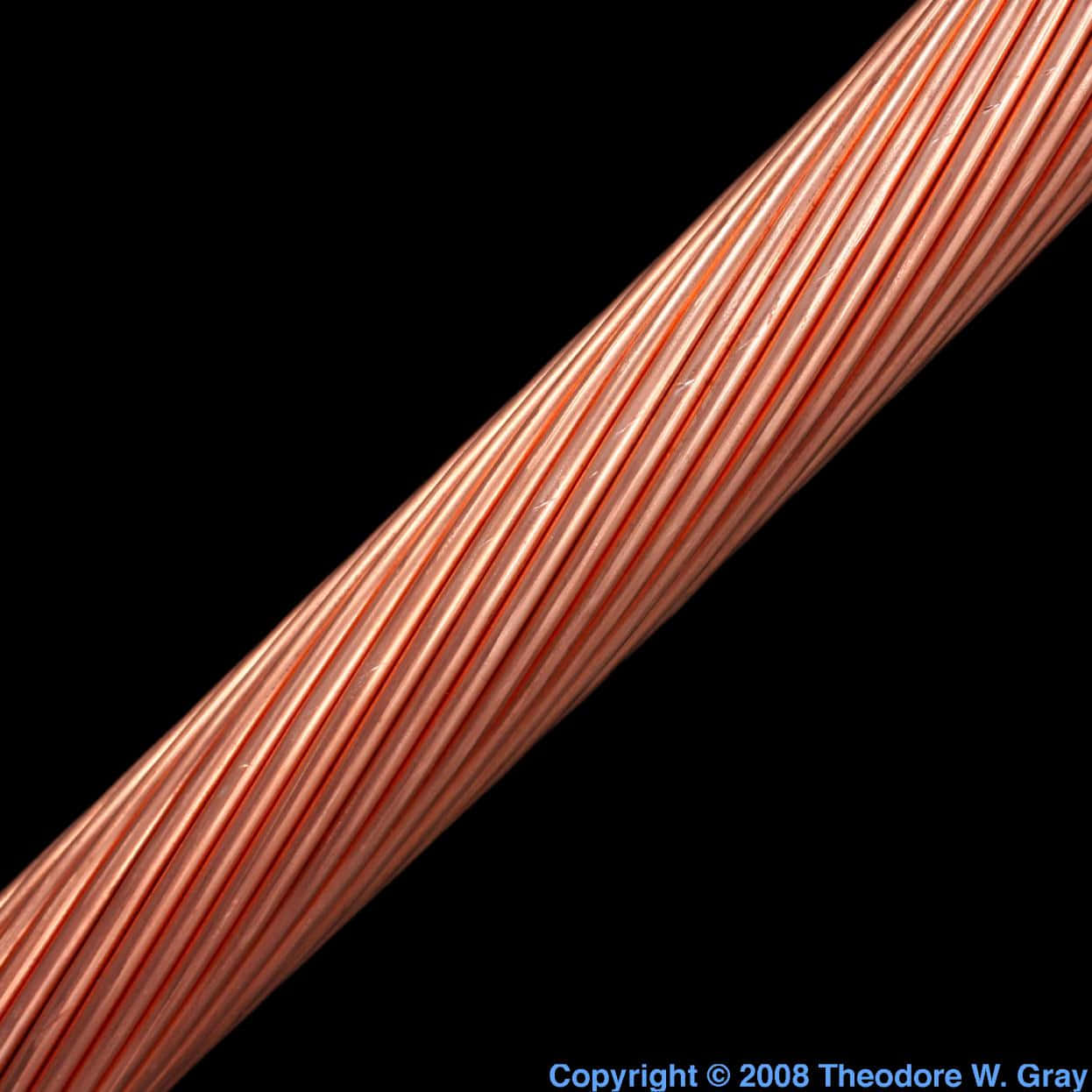 Copper Wire Closeup Wallpaper